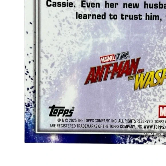 2025 Topps Chrome Marvel Studios Maggie Lang #S-93 Red Refractor The Snap 2/5 - Picture 10 of 10